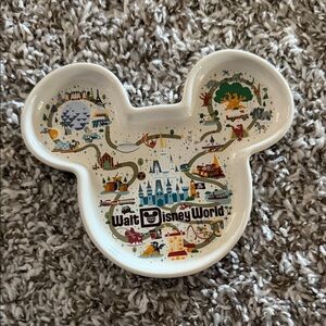 Disney Parks Mickey shaped trinket tray